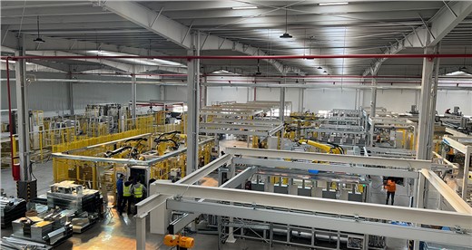 常州某自动化设备有限公司光伏新能源项目指定旭尧物流设备