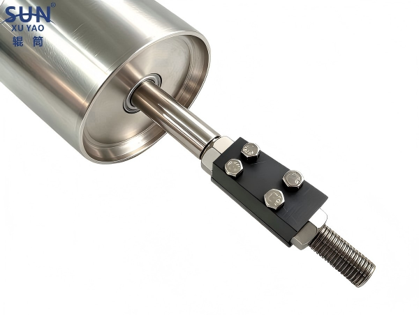 304不锈钢机场输送翻转辊筒